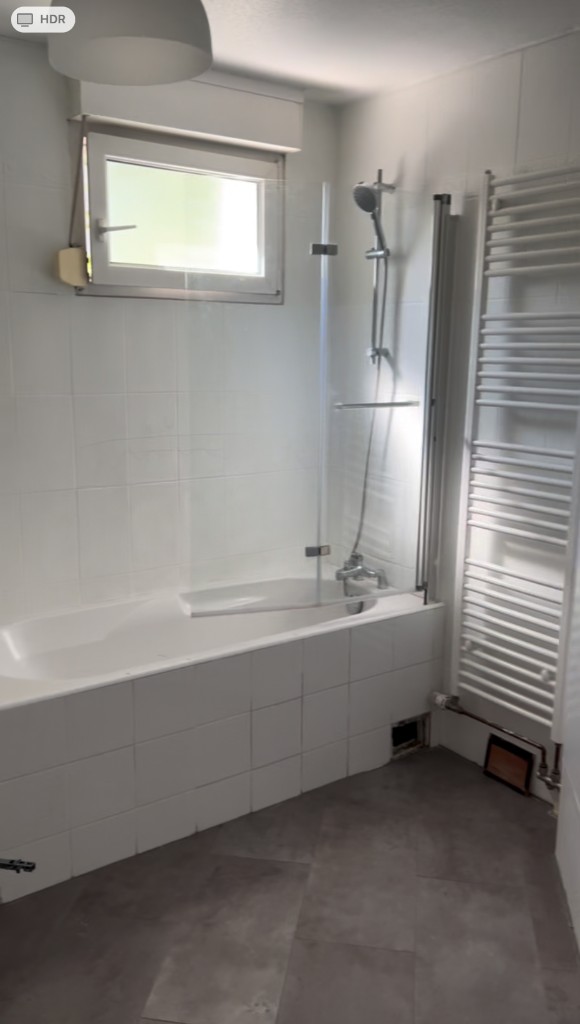 Avant : ancienne salle de bain